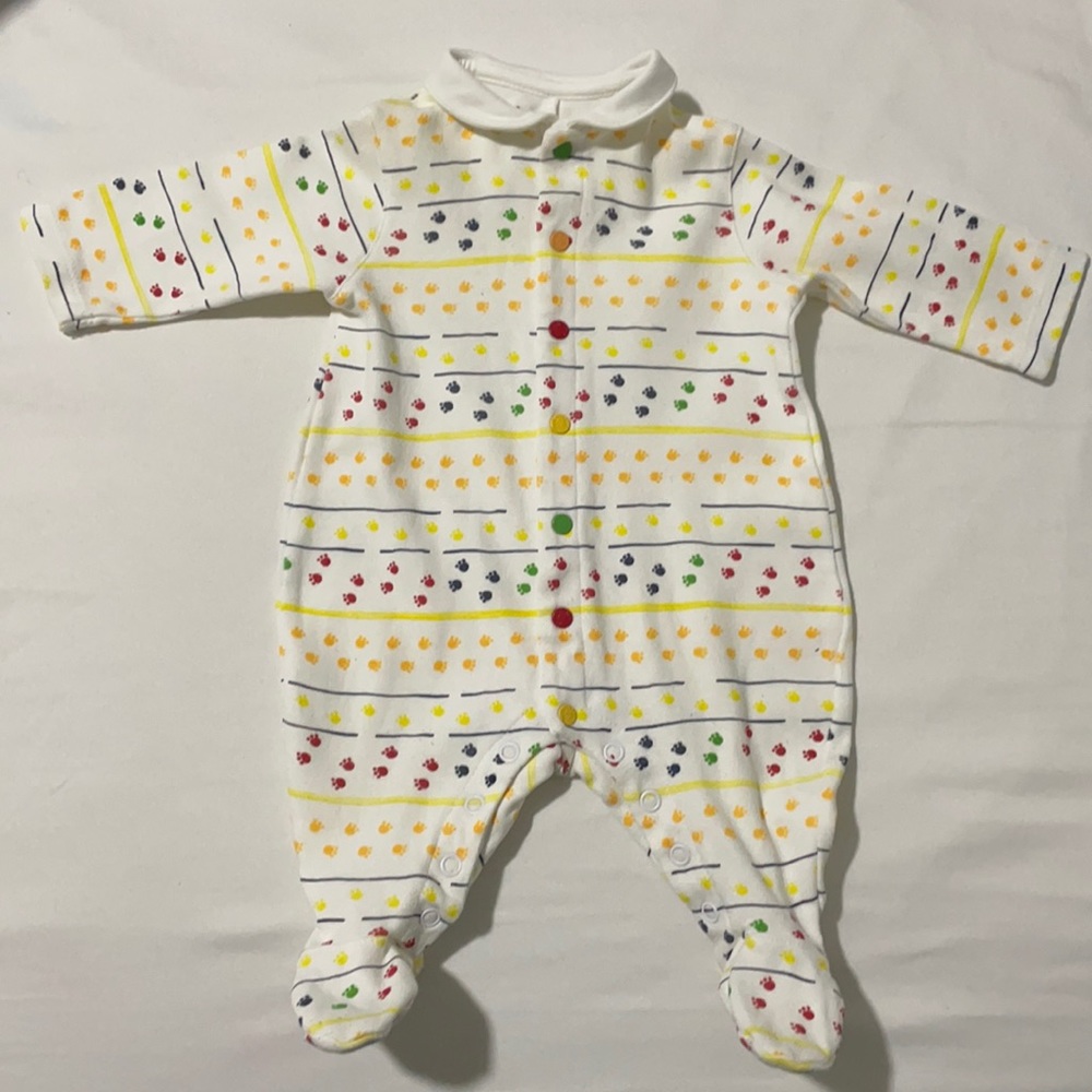 Prenatal new baby multi color body